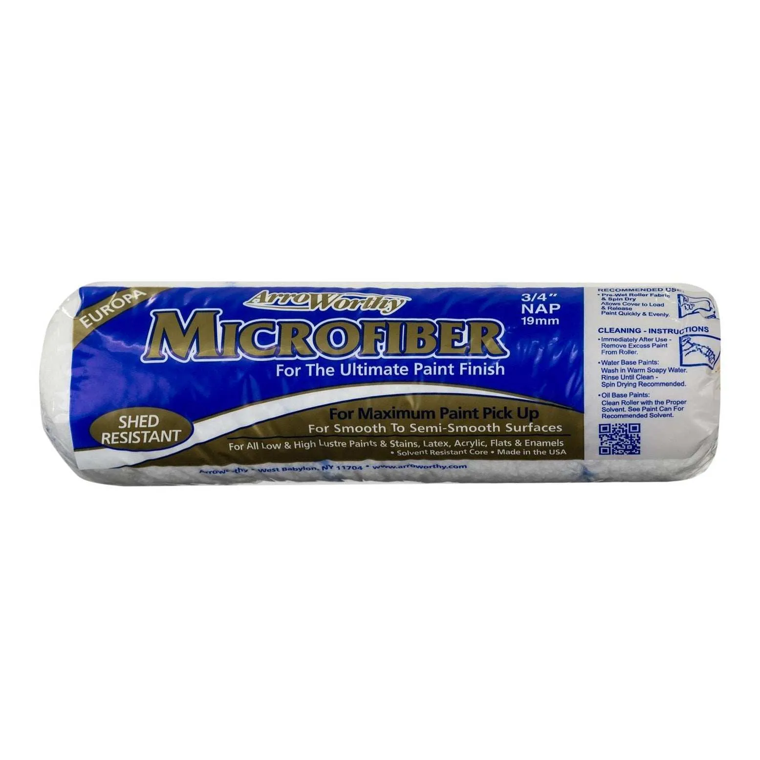 ARROWORTHY 9 X 3/4 INCH NAP MICROFIBER ROLLER SLEEVE