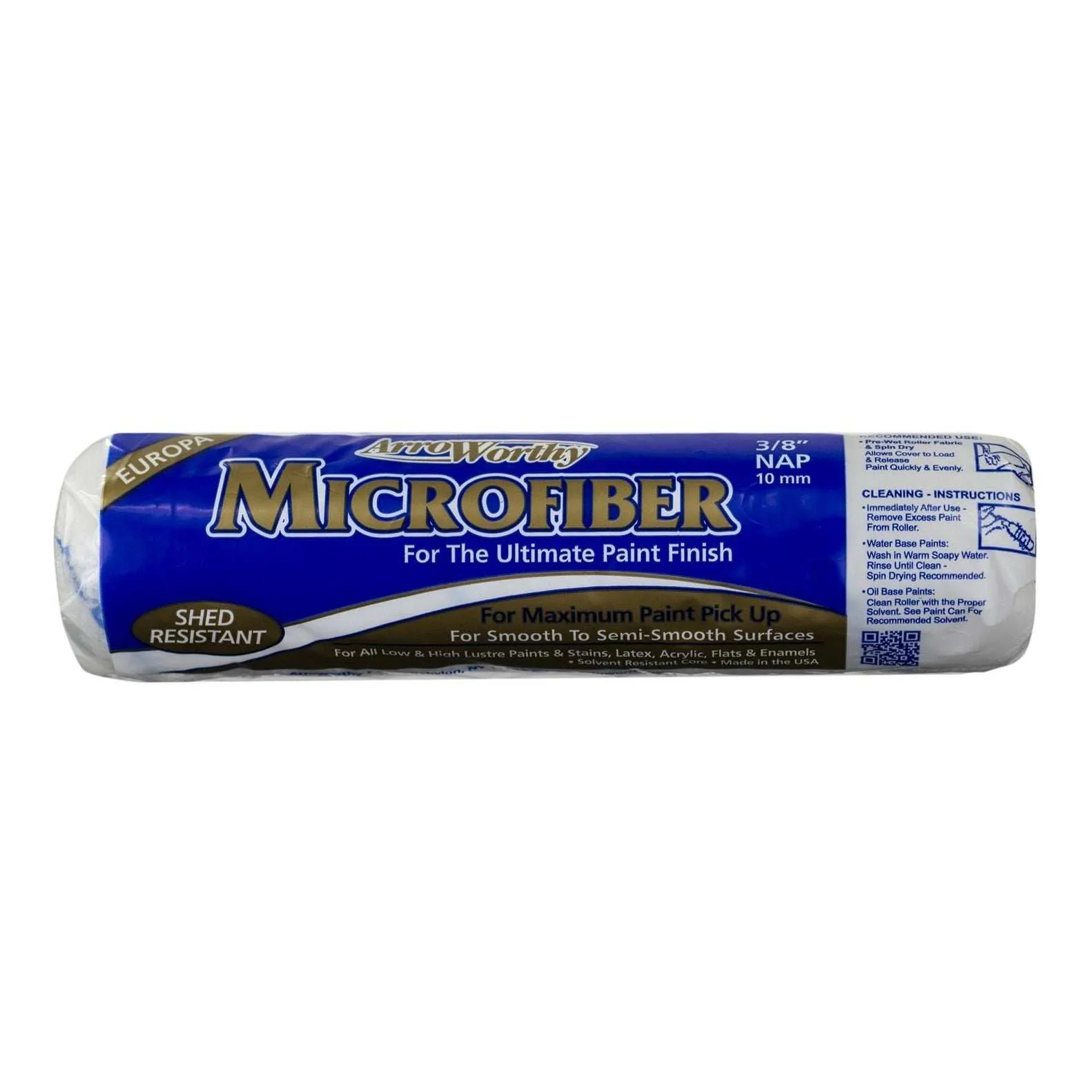 ARROWORTHY 9 X 3/8 INCH NAP MICROFIBER ROLLER SLEEVE