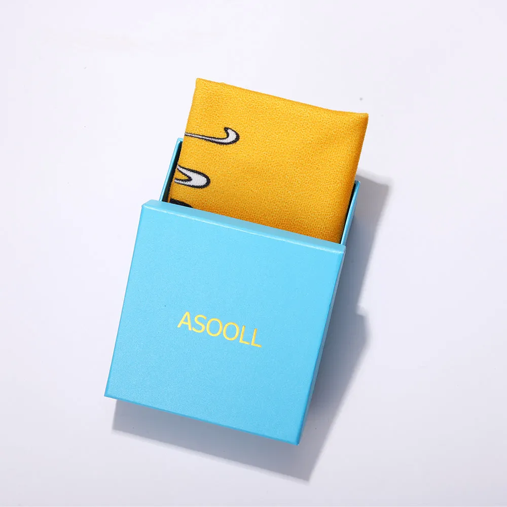 ASOOLL Pillow Shams Set of 1 Mellow Yellow,Satin Pillowcases with Zipper