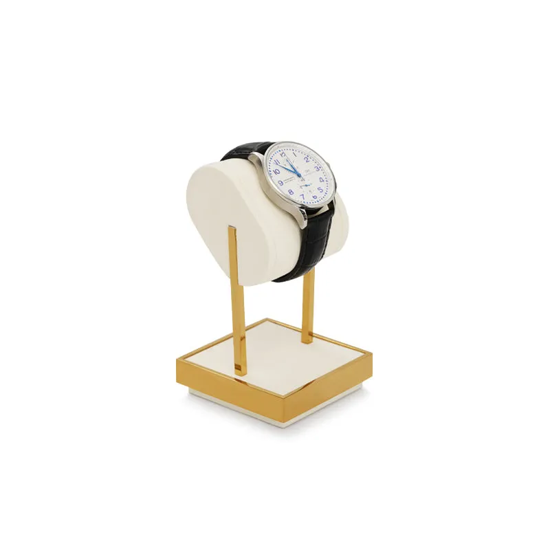 Beige Microfiber Watch Stand Display Set TT201