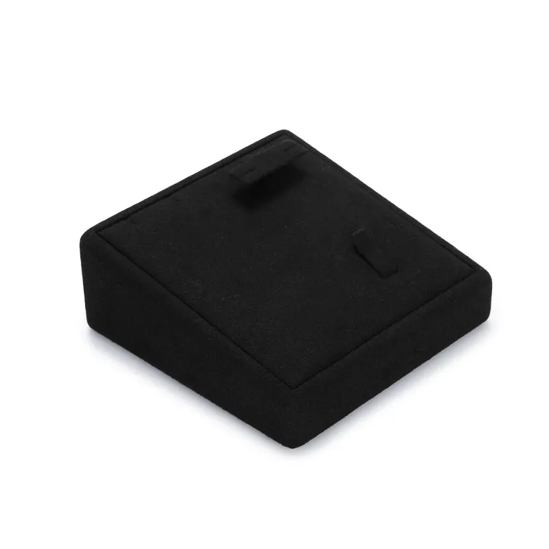 Black Microfiber Jewelry Set TT111
