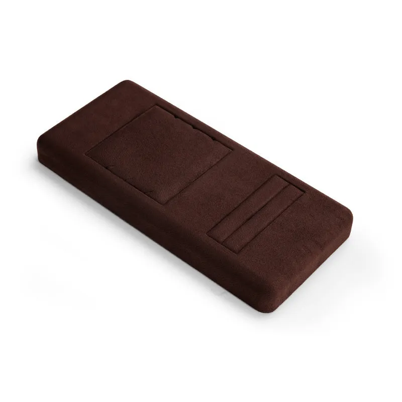 Coffee Microfiber Jewelry Display Set TT071
