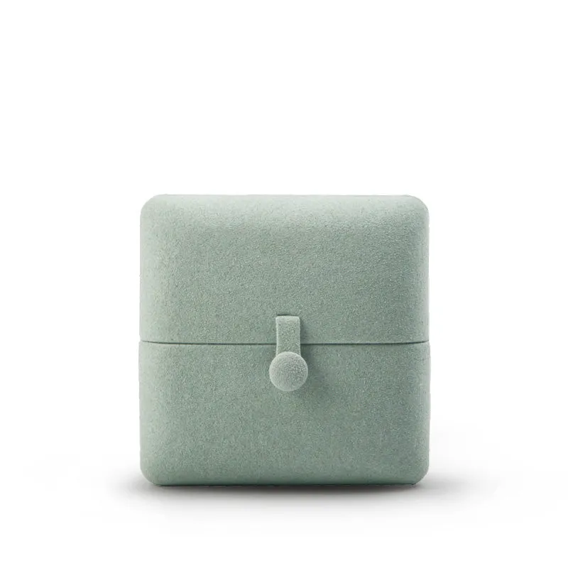 Green Microfiber Bracelet Chain Gift Box H064