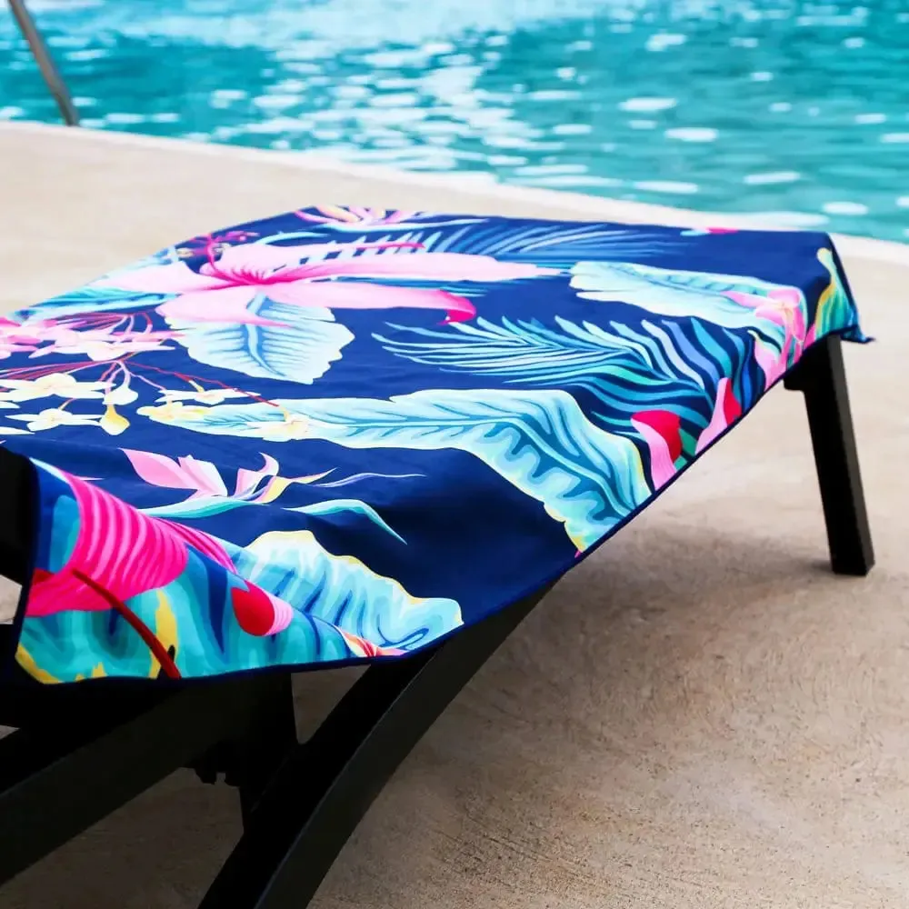 K5 Microfiber Towel - Pink Flower