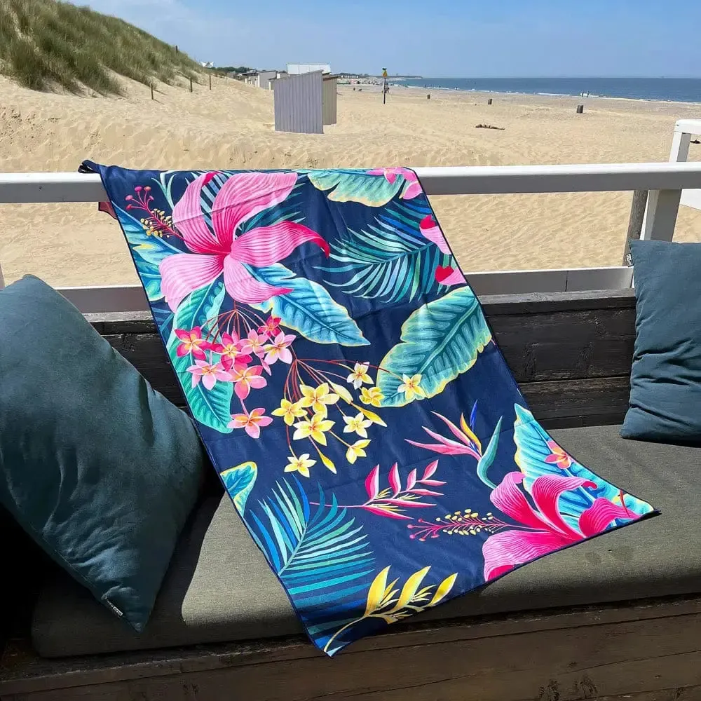 K5 Microfiber Towel - Pink Flower