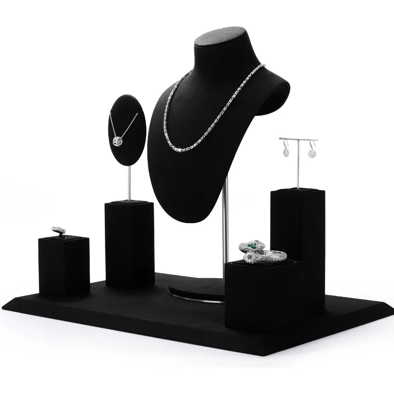 Luxury Black Showcase Display Set TT064