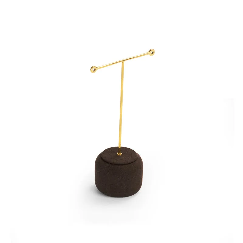 Luxury Coffee Metal Jewelry Display Set TT095