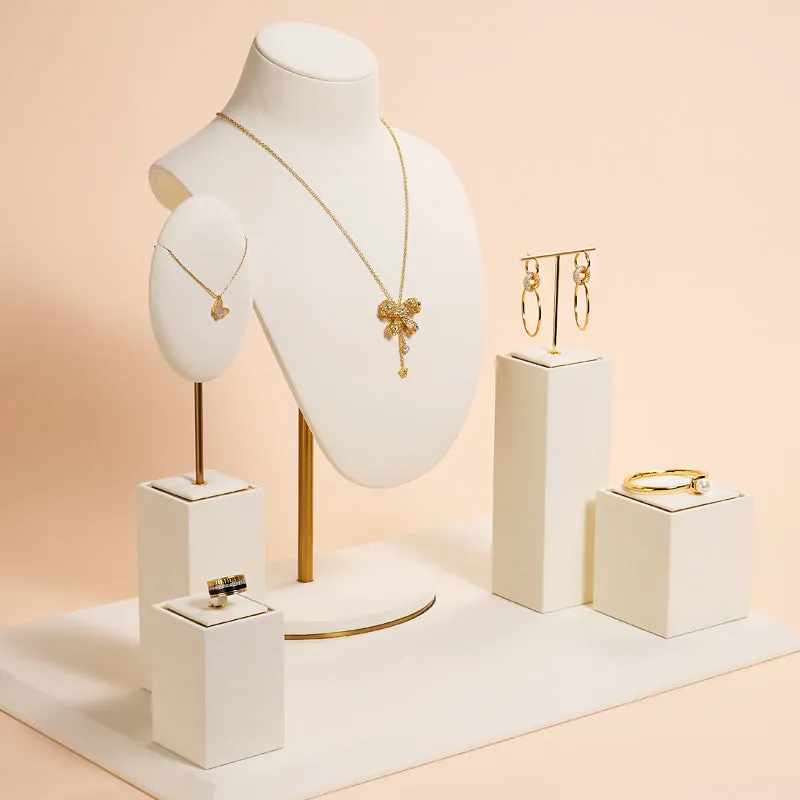 Luxury White Showcase Display Set TT063