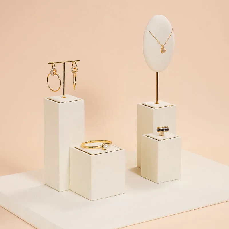 Luxury White Showcase Display Set TT063