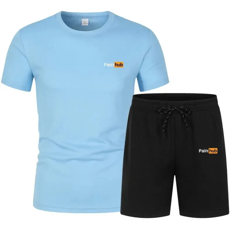 Men's Breathable Sports Set - Perfect for Summer PainHub