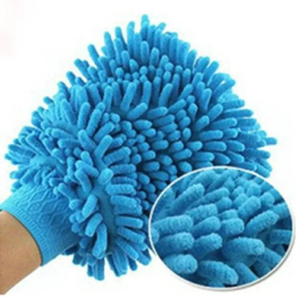 Microfiber Auto Washandschoen | Ultra Absorberend & Krastvrij