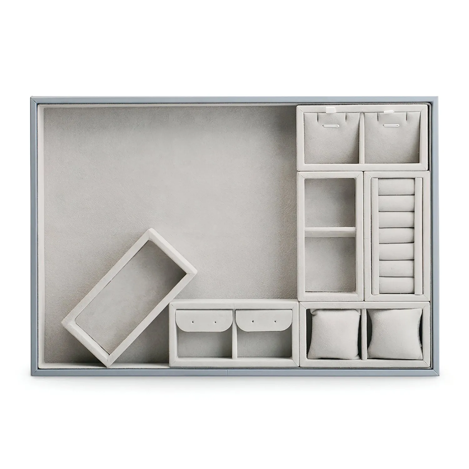 Multifunctional Microfiber Jewelry Tray P069