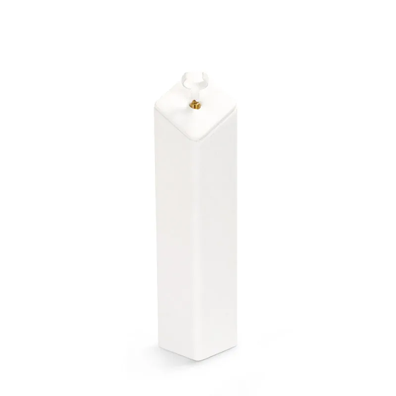 White Microfiber Jewelry Display Set TT067