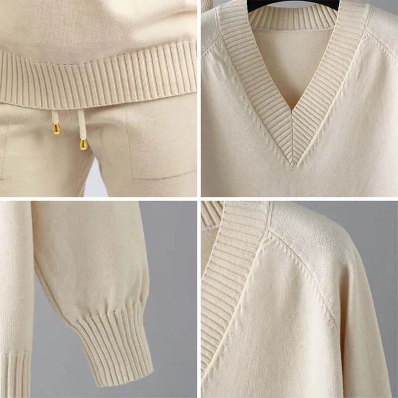 Women's Knitted Activewear Set: Soft, Breathable & Stylish