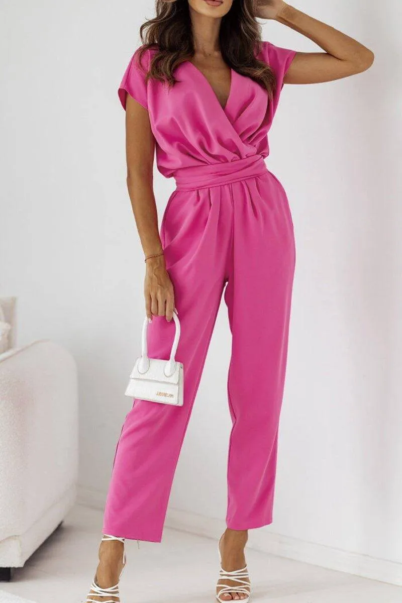 Women's Lightweight Summer Jumpsuit: Casual & Breathable Outfit